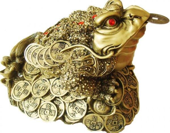 A three-legged frog will attract stable wealth and good luck to your home.
