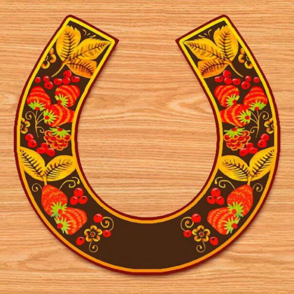 Horseshoe is a charm for luck and wealth
