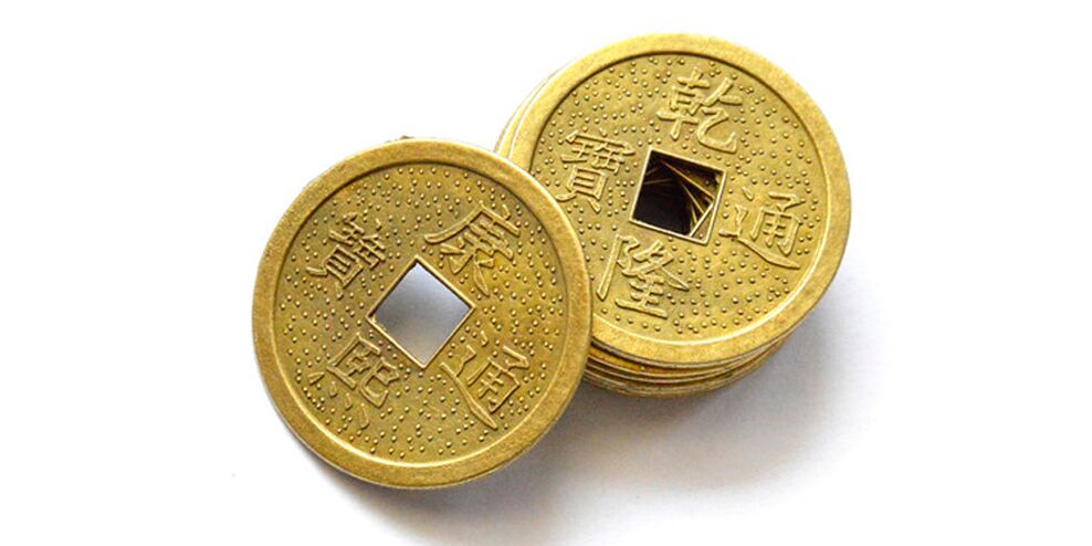 Chinese coins are like an amulet of good luck